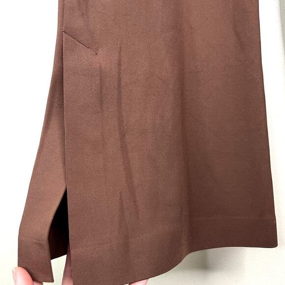 Athleta Venice Flare Pant Brown Pull-On Sweatpants Pockets Athleisure Medium - Picture 3 of 8